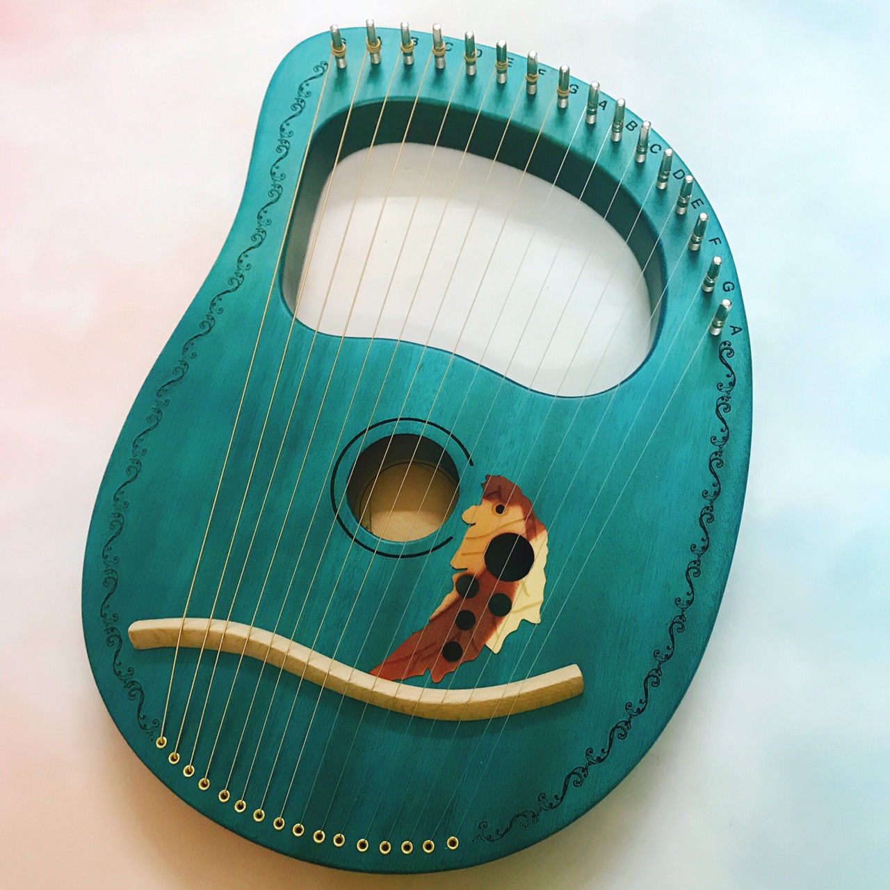 dan lyre molin lf01 ca xanh