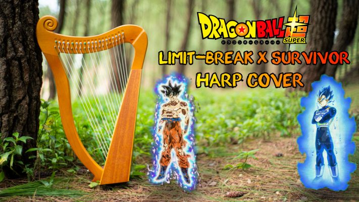 Limit Break X Survivor Harp Cover - Dragon Ball Super | Harpstore Music
