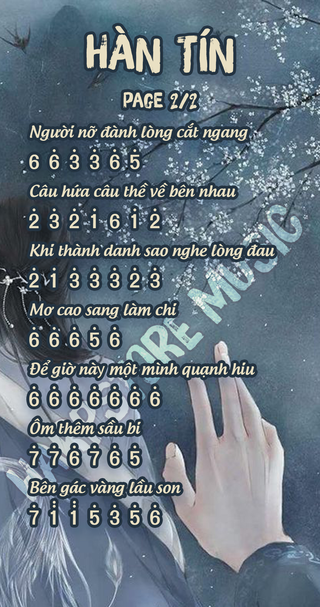 Hàn Tín Kalimba Tab 2